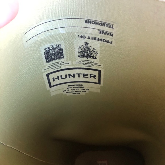 Hunter Blots Women size 7 - Picture 5 of 6